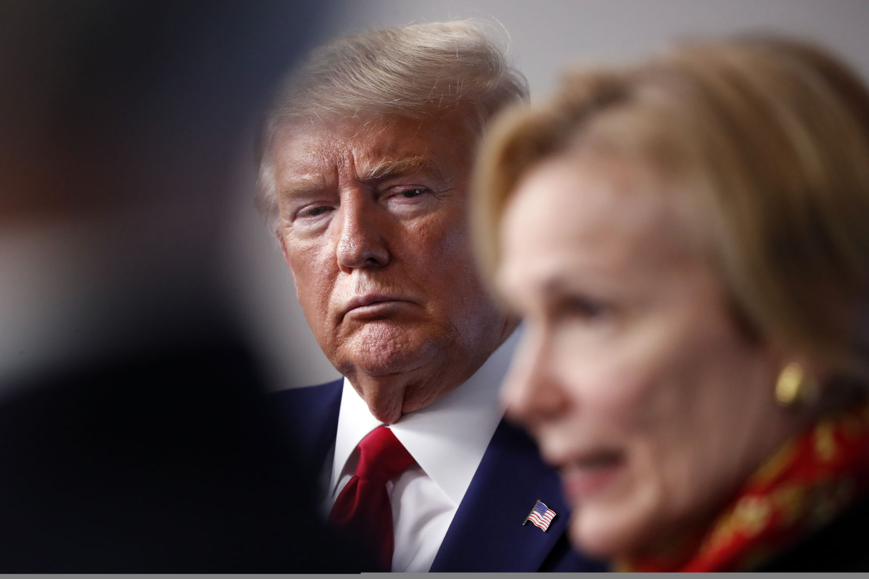 APTOPIX Virus Outbreak Trump